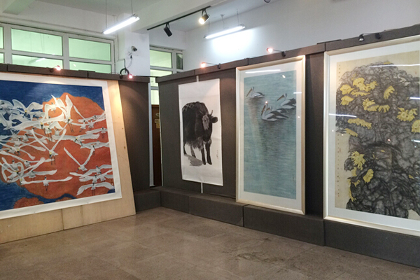 设计艺术学院：王雁国画作品汇报展开展